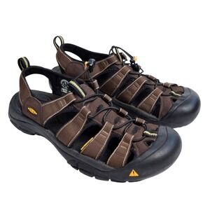 Keen Newport H2 Mens Waterproof Hiking Sandals Brown Bison 1001914 Size 13